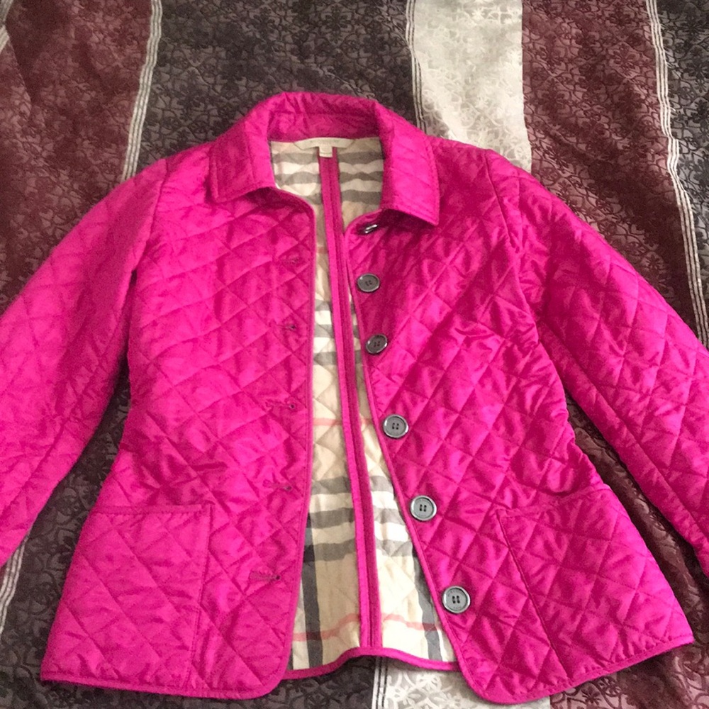 Burberry quilted jacket